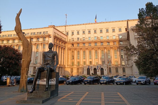 Walking Tour- Delightful Bucharest (Highlights, Stories, Sights) - National Military Club: power and ambitions, seen from outside